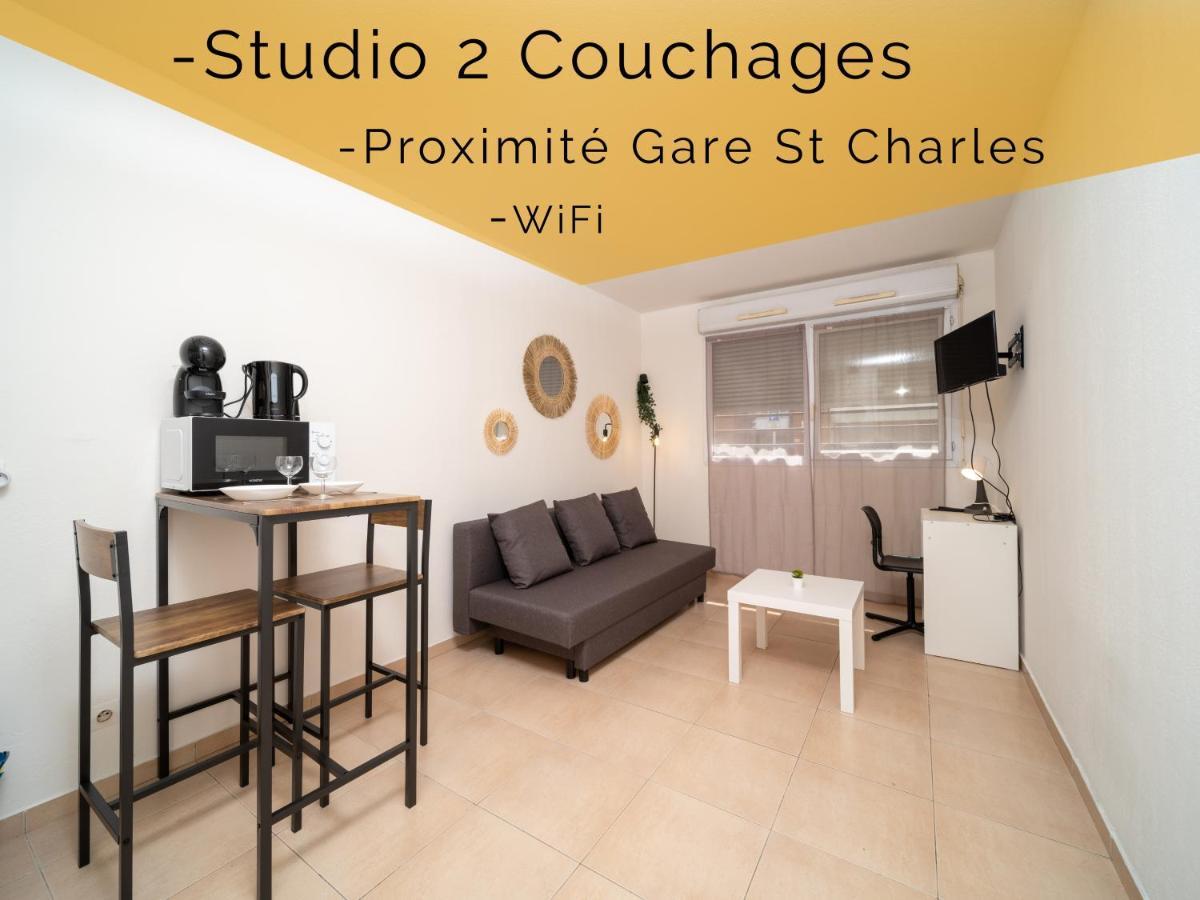 Appartement Climatise Avec Parking A 6Min A Pied De La Gare St Charles Марсель Экстерьер фото