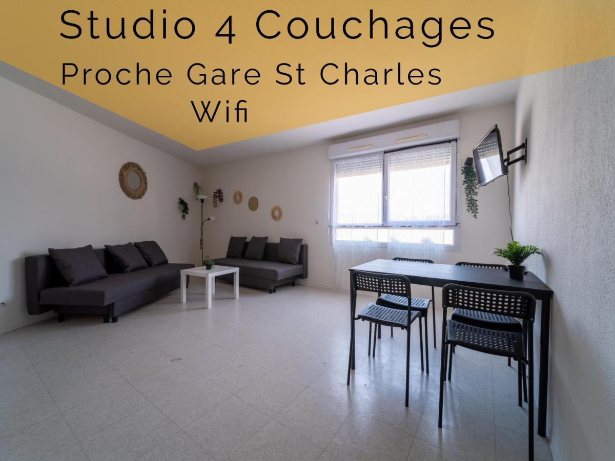 Appartement Climatise Avec Parking A 6Min A Pied De La Gare St Charles Марсель Экстерьер фото