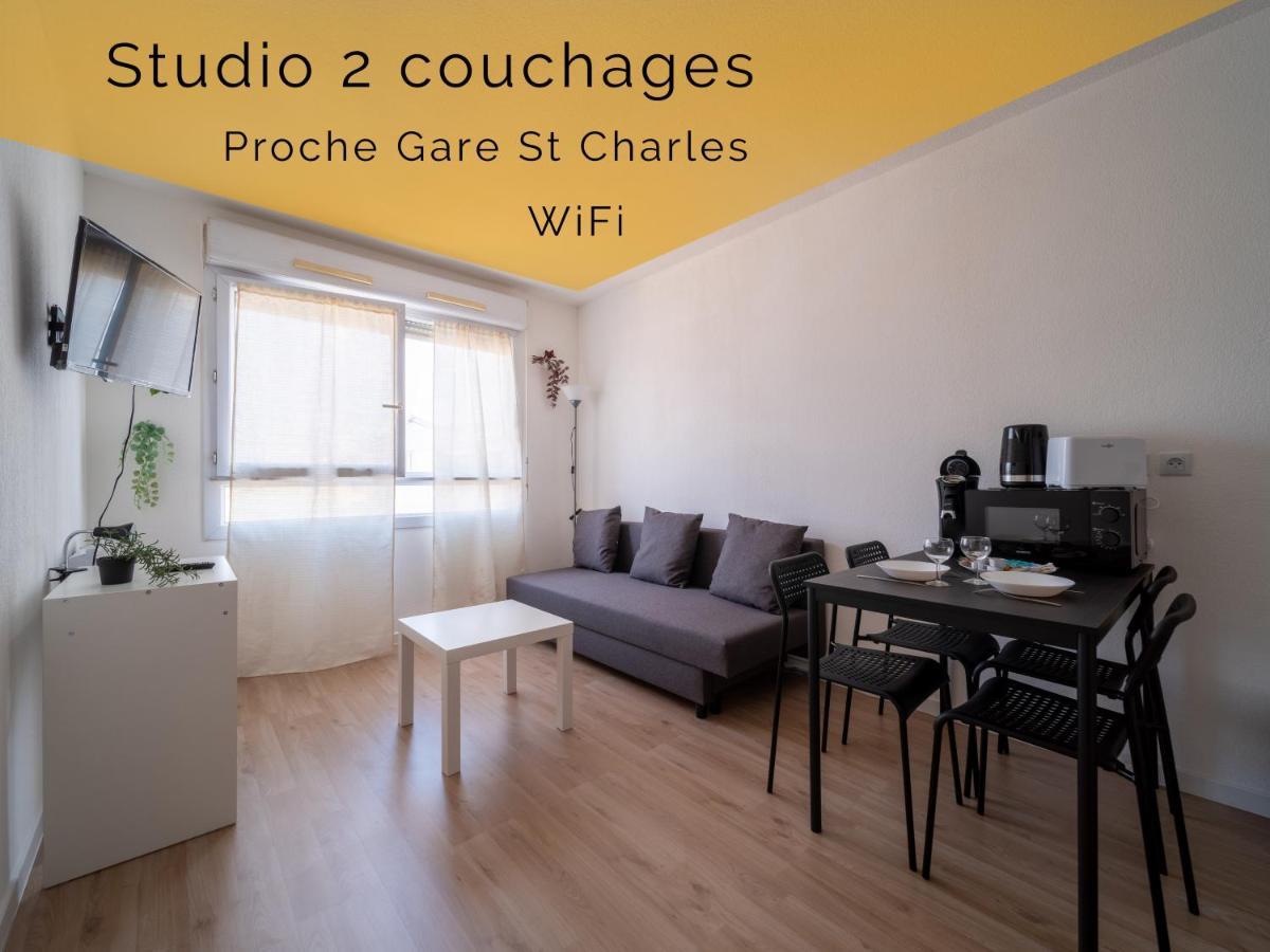 Appartement Climatise Avec Parking A 6Min A Pied De La Gare St Charles Марсель Экстерьер фото