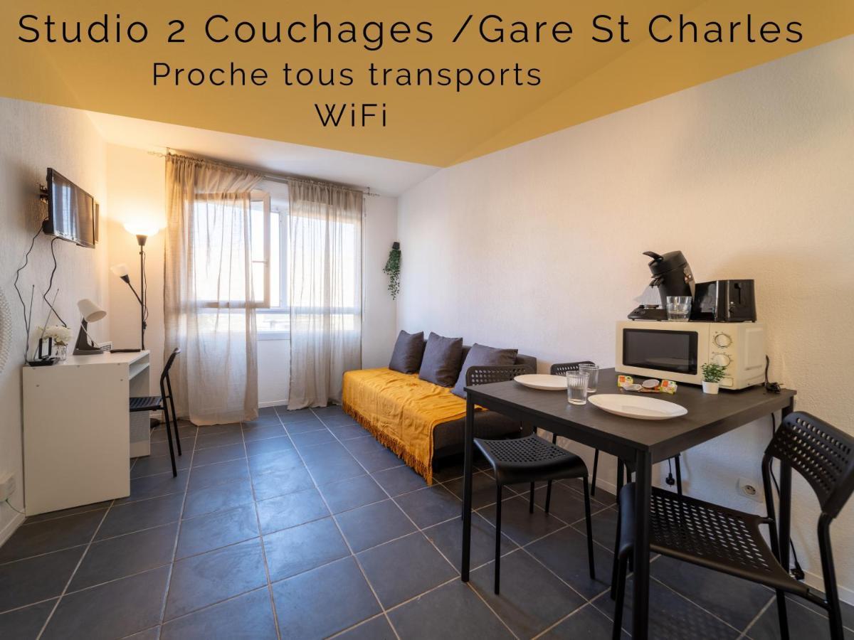 Appartement Climatise Avec Parking A 6Min A Pied De La Gare St Charles Марсель Экстерьер фото